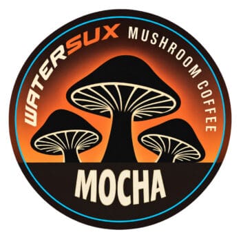 Water Sux Mocha Mushroom Coffee — 30 Servings 1 scoop(6g) Pre-Order